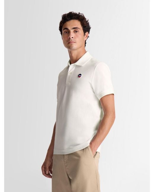 Fusalp White Elbin Short-Sleeve Polo Shirt for men