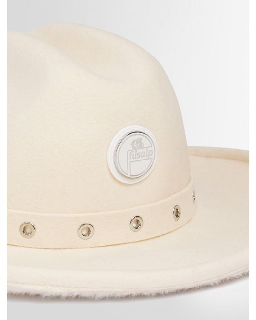 Fusalp White Cowboy Bucket Hat