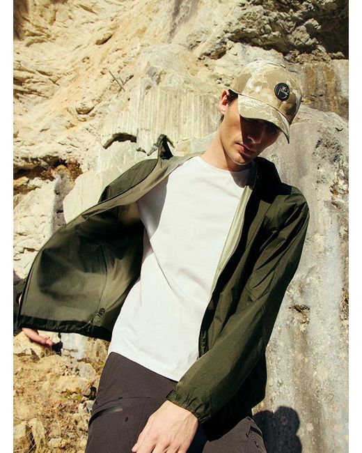 Fusalp Green Airvone Windbreaker Jacket for men