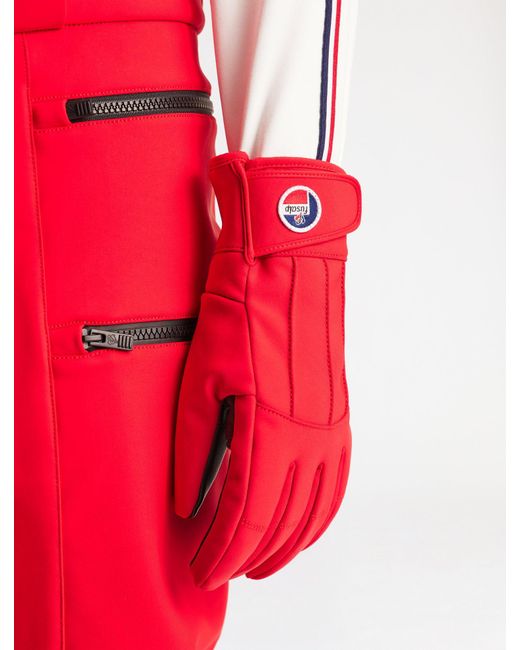 Fusalp Red Glacier M Ski Gloves for men