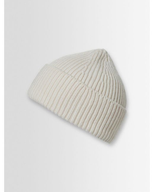 Fusalp White Knit Beanie