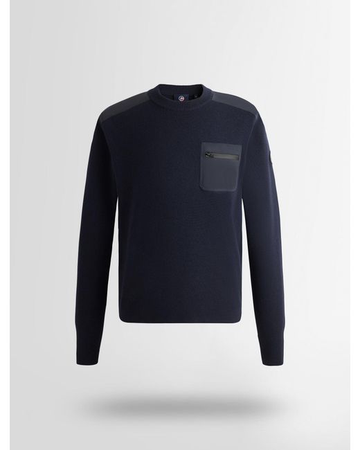 Fusalp Blue Tevan Sweater for men