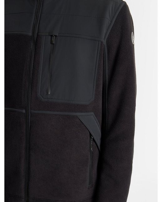 Fusalp Black Ofrost Fleece Jacket for men
