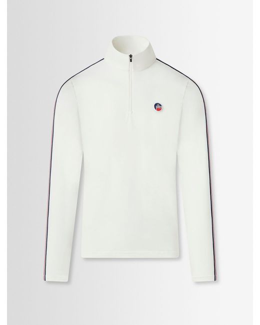 Fusalp White Mario Thermal Layer for men