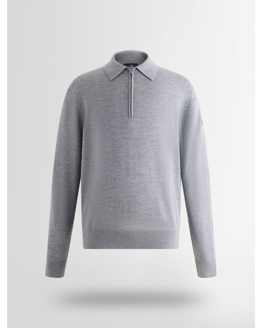 Fusalp Gray Clovis Sweater for men