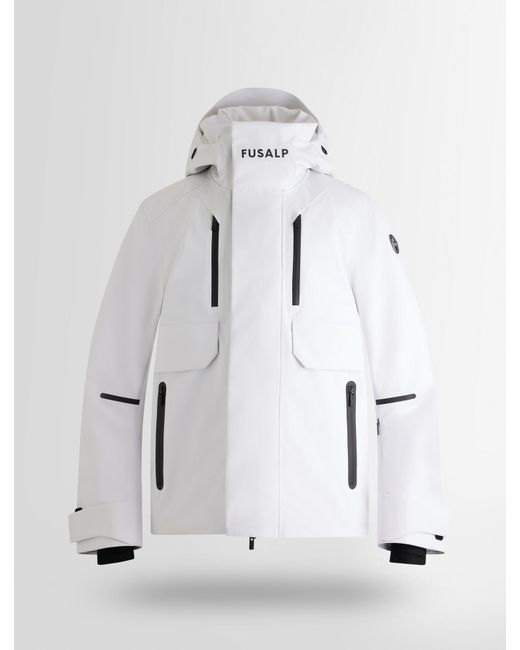 Fusalp White John Jacket for men
