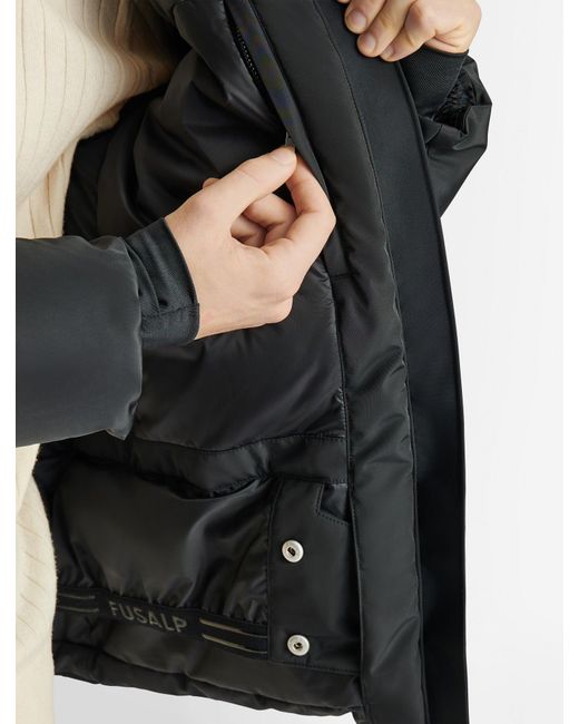 Fusalp Black Bokaff Down Jacket for men