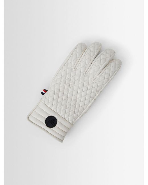 Fusalp White Athena Ski Gloves