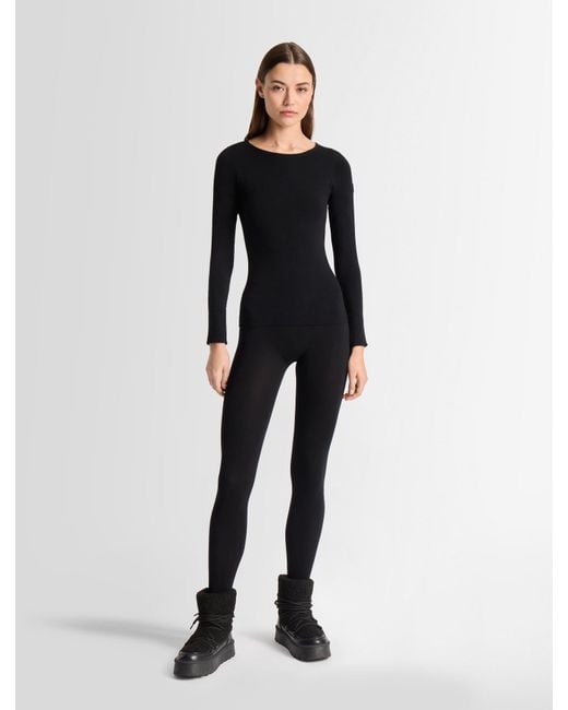 Fusalp Black Troop Col Rond Thermal Layer