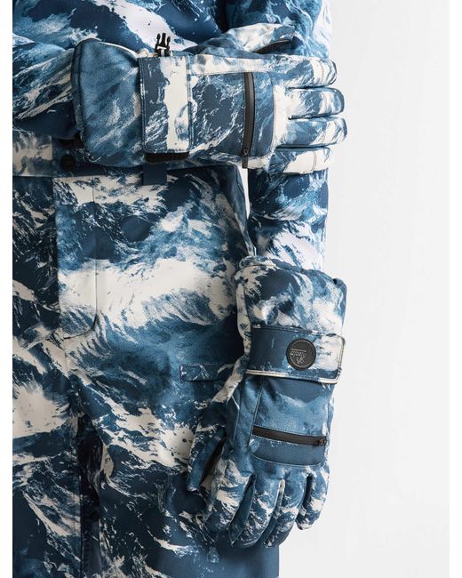 Fusalp Blue Mountn Ski Gloves