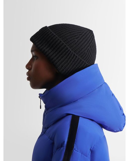 Fusalp Black Knit Beanie