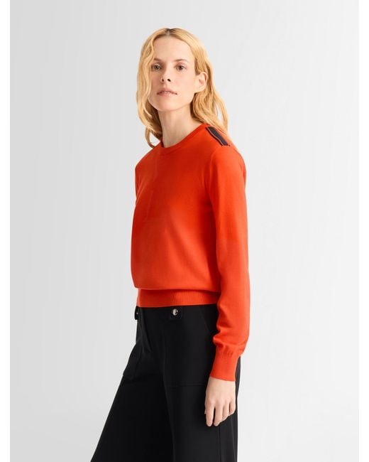 Fusalp Red Ottavia Sweater
