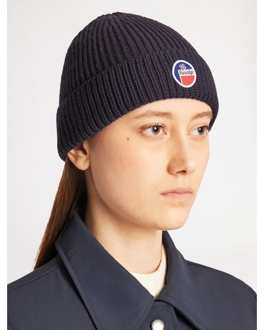 Fusalp Blue Cosmic Beanie
