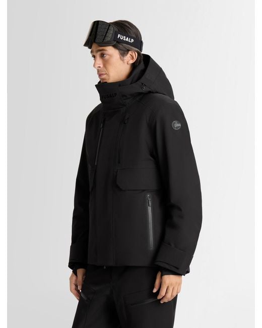 Fusalp Black John Ski Jacket for men