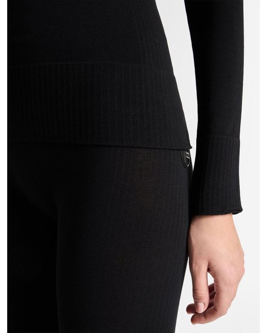 Fusalp Black Troop Col Rond Thermal Layer