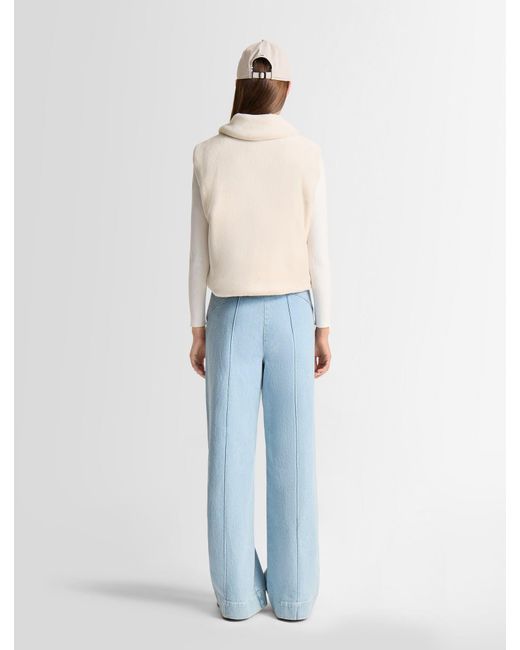 Fusalp Blue Piagina Sleeveless Jacket
