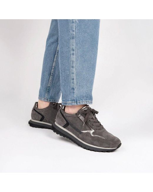 Gabor Gray Hollywell Trainers