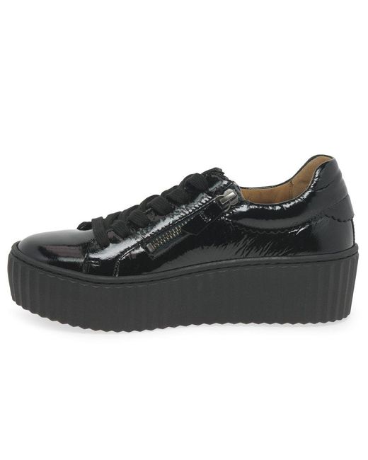 Gabor Black Dolly Trainers