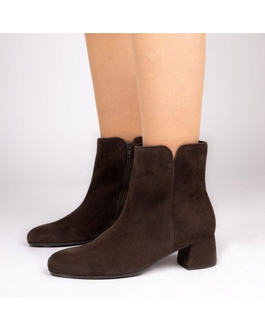 Gabor Black Abbey Ankle Boots