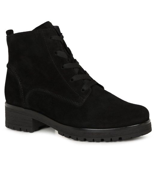 Gabor Black Zumba Ankle Boots