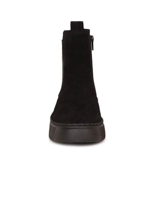 Gabor Black Relaxed Chelsea Boots