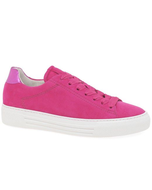 Gabor Purple Camrose &Apos;S Trainers