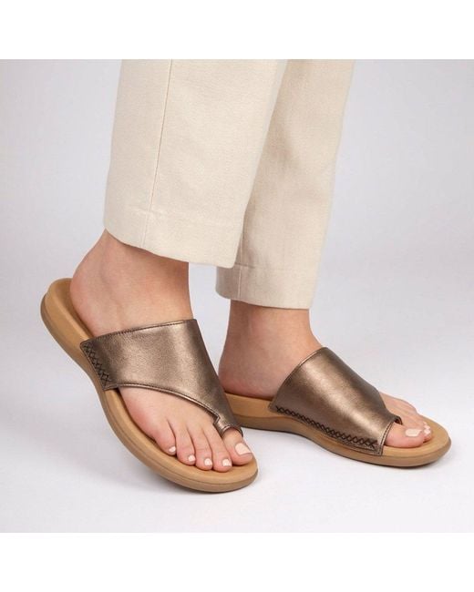 Gabor Brown Lanzarote Sandals