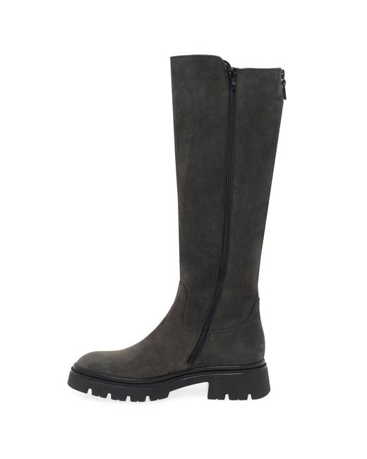 Gabor Black Match Knee High Boots