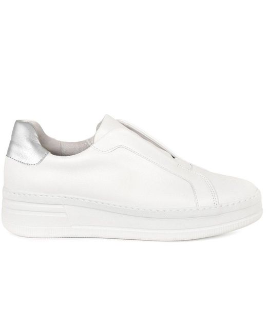 Gabor White Kea Trainers