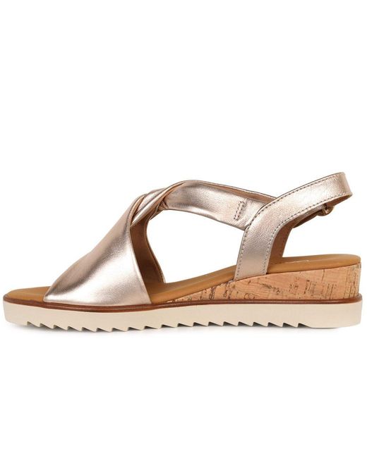Gabor Brown Rich Sandals