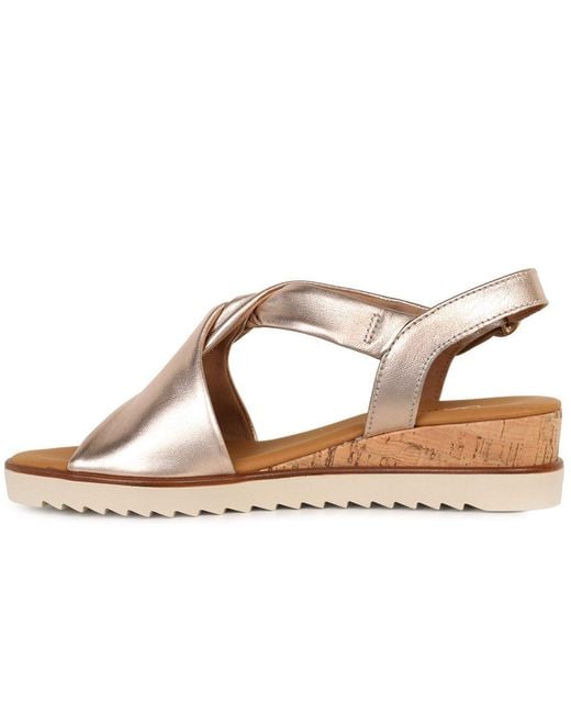 Gabor Brown Rich Sandals