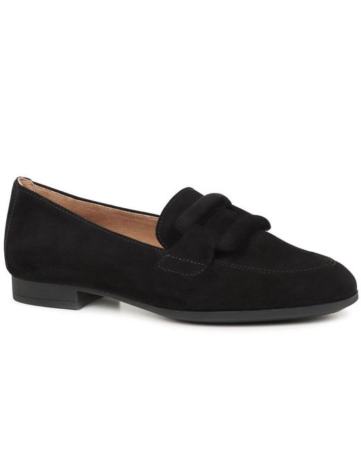 Gabor Black Breanne Loafers