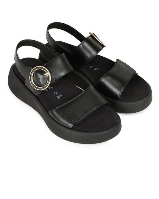 Gabor Black Pack Sandals