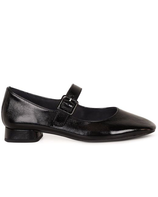 Gabor Black Iggy Court Shoes