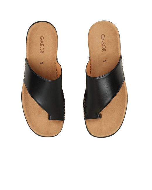 Gabor Brown Lanzarote Sandals