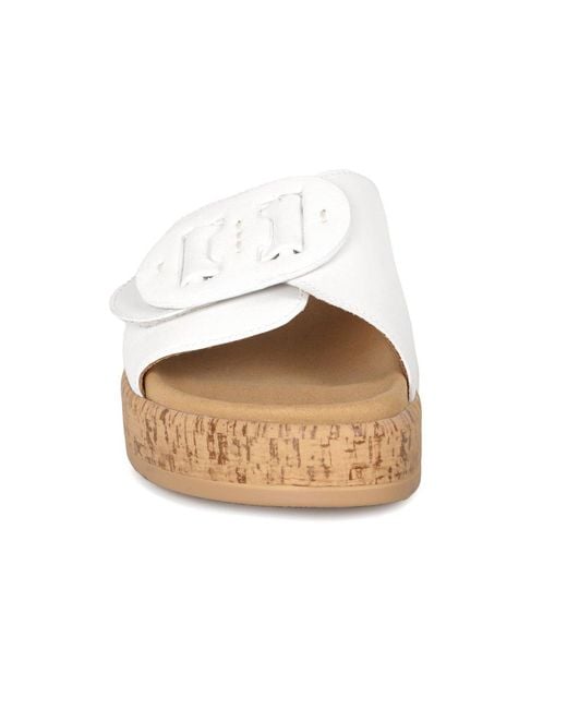 Gabor Metallic Kirby Mule Sandals