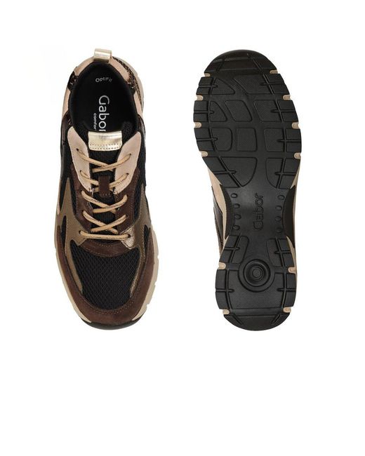 Gabor Black Adder Trainers