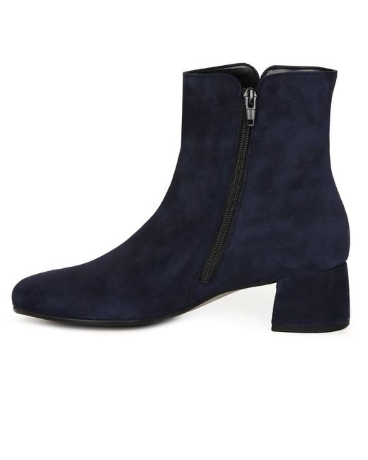 Gabor Blue Abbey Ankle Boots