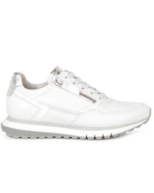Gabor White Hollywell Trainers