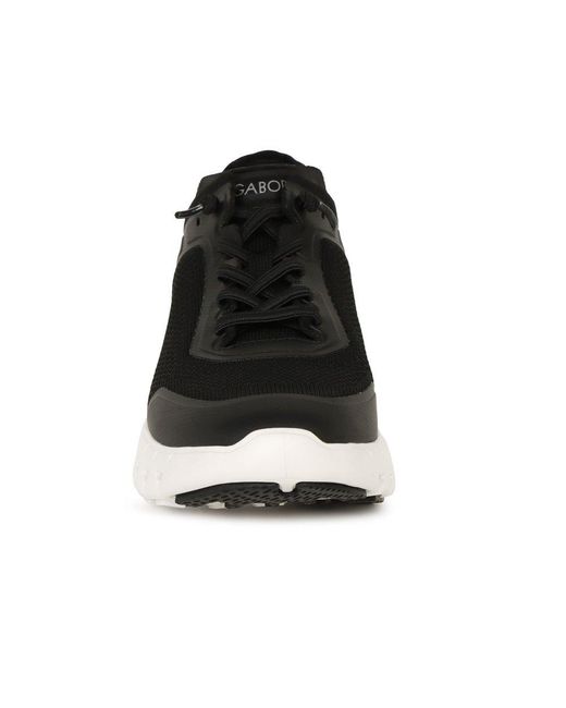 Gabor Black Ilea Trainers
