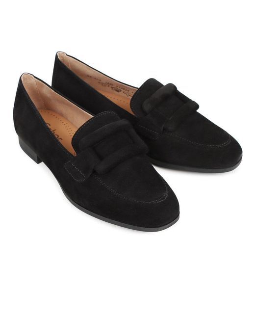 Gabor Black Breanne Loafers