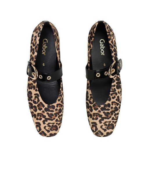 Gabor Black Jiffy Shoes