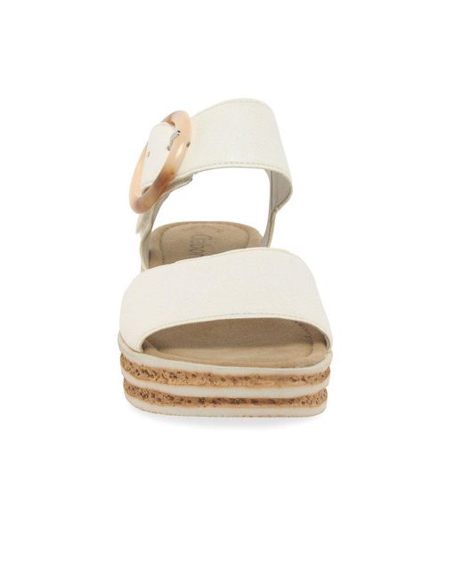 Gabor Metallic Andre Sandals