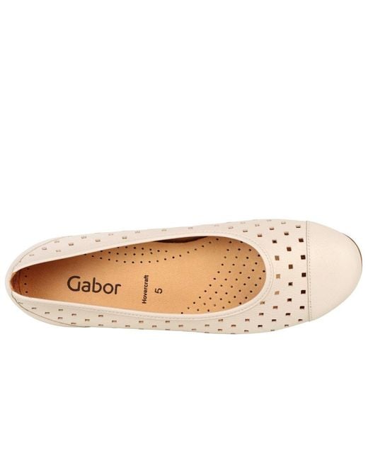 Gabor Pink Ruffle Punched Detail Casual Shoes