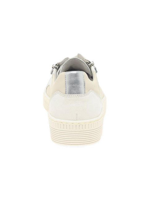 Gabor White Wemo Trainers
