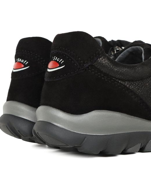 Gabor Black Fantastic Casual Sports Trainers