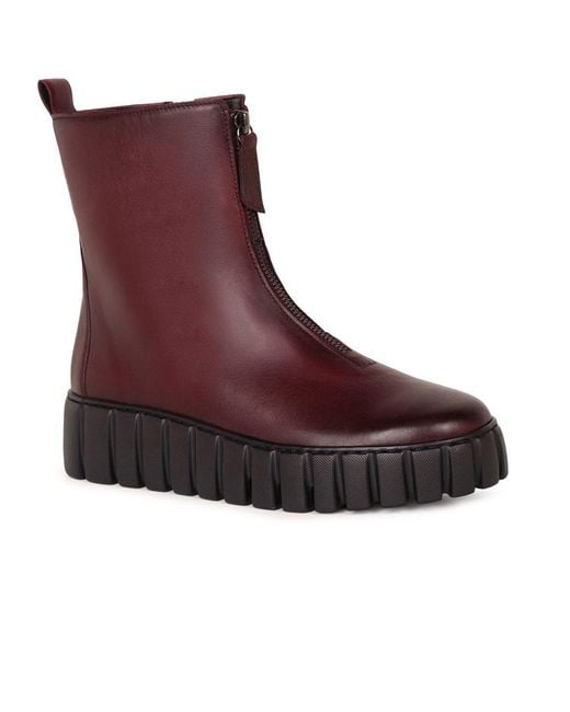 Gabor Brown Shari Ankle Boots