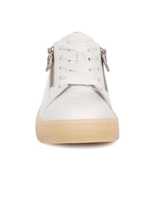 Gabor White Wisdom Ladies Trainers