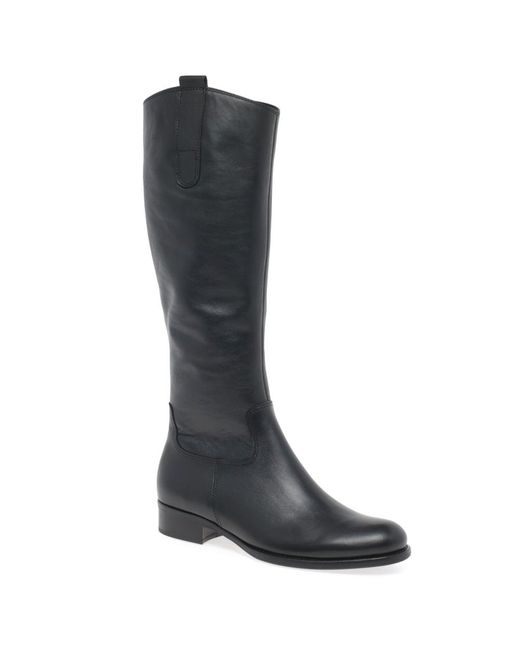 Gabor Black Brook S Knee High Boots