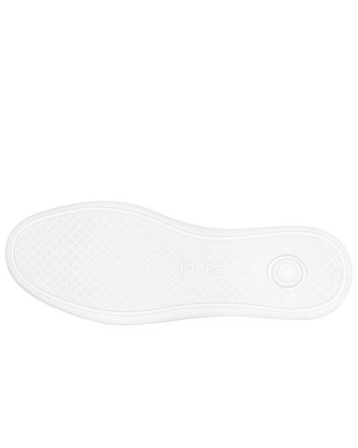 Gabor White Keystone Trainers